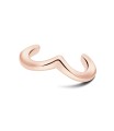 Moustache Silver Ear Cuff EC-1222
